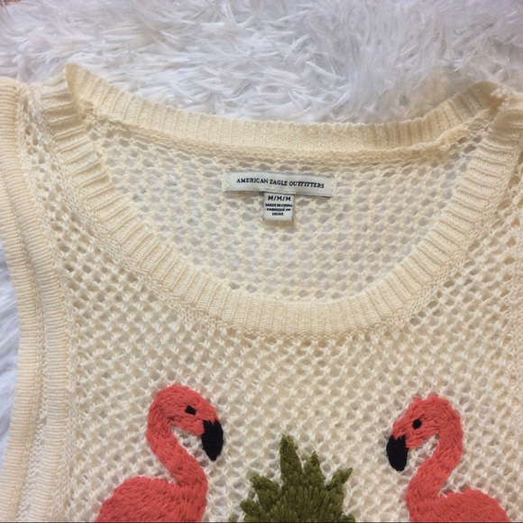 American Eagle Flamingo Summer Tank - Picture 2 of 4